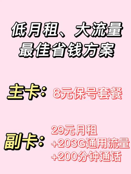 纯流量卡算副卡