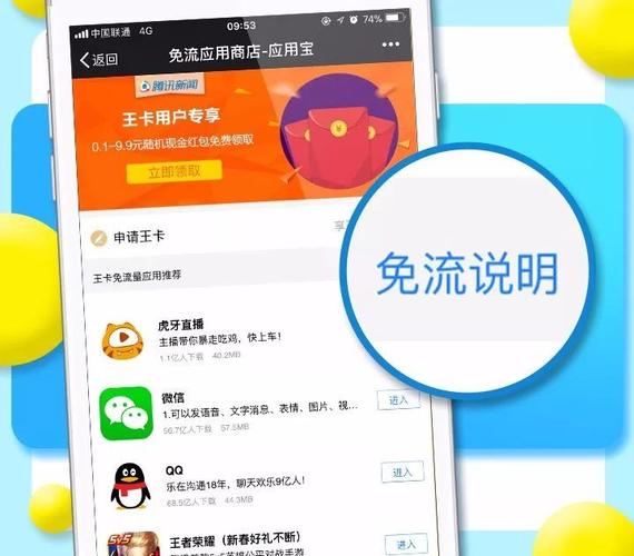 腾讯王卡如何免流量设置