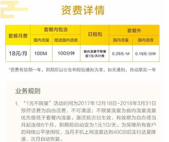 1元钱能用多少流量卡