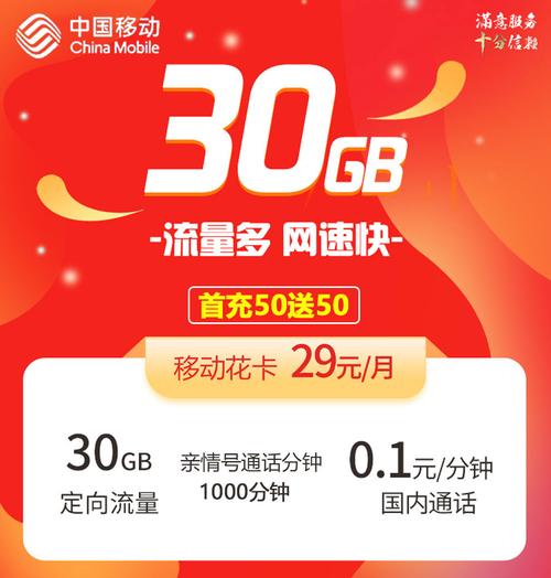 移动王卡网上订购流量包
