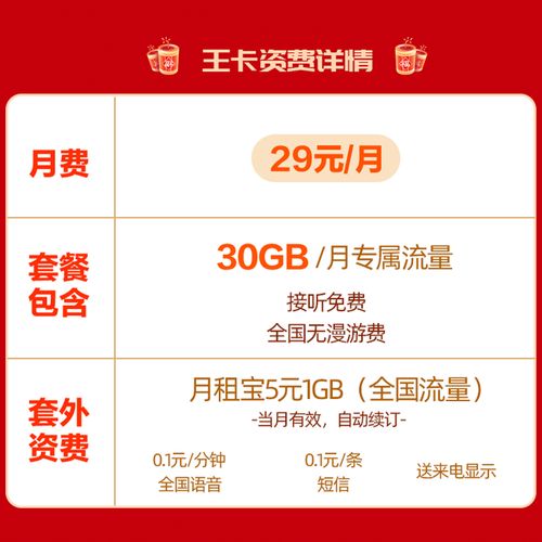 王卡白金流量
