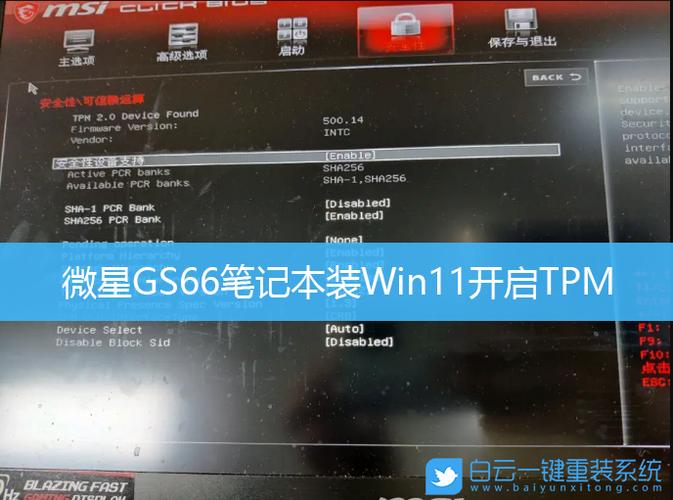 微星幻影15笔记本怎么安装win11系统?