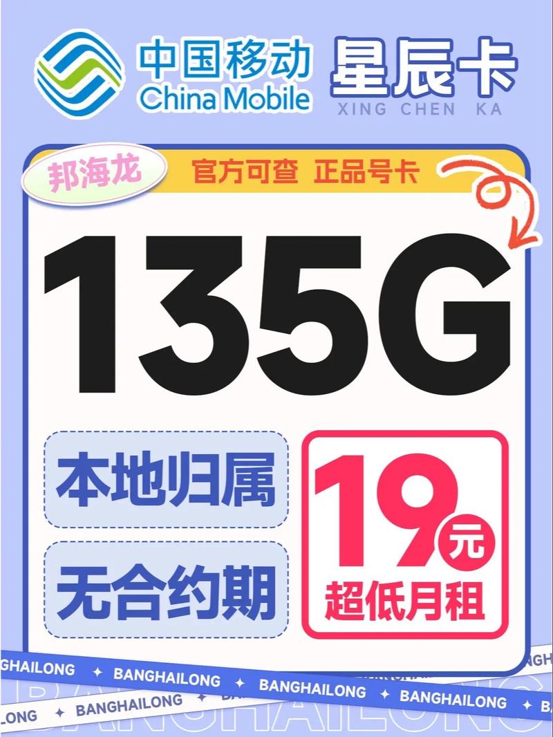 哪款移动大流量卡最适合我的高速上网需求？