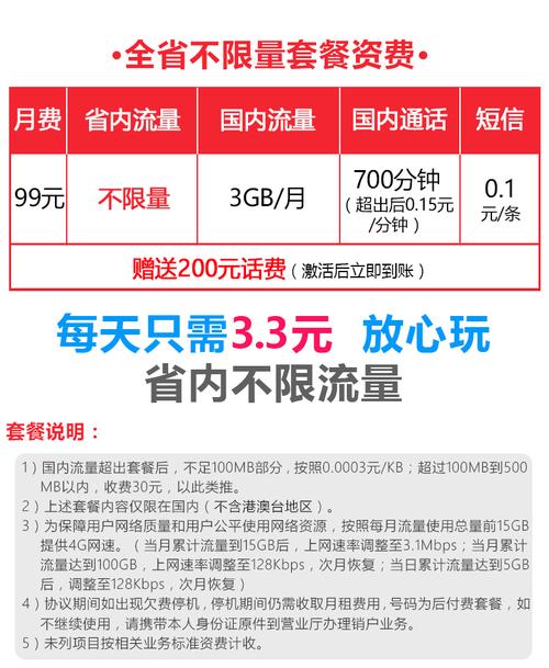 不限流量手机卡价钱