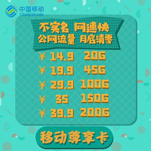 移动流量卡不限速卡
