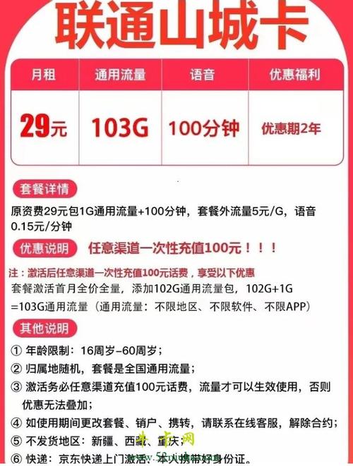 联通福卡59套餐办理?中国联通59元套餐介绍