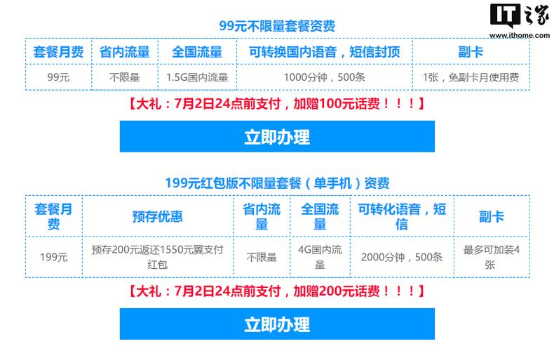 怎样申请不限流量套餐卡
