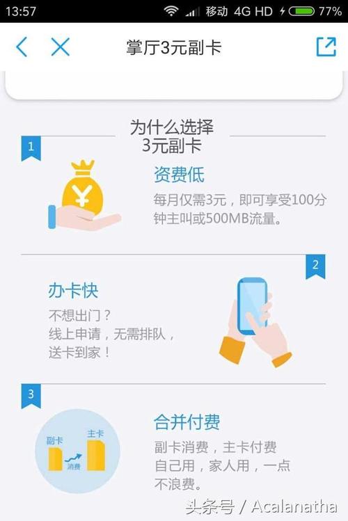 什么叫移动的副卡流量