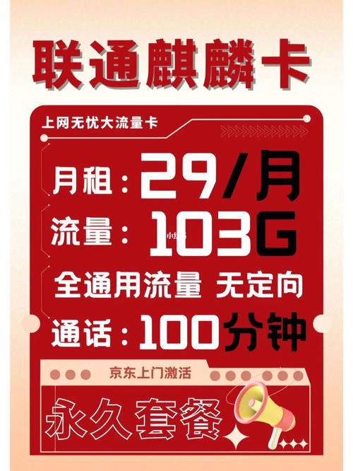 联通大流量卡49元套餐