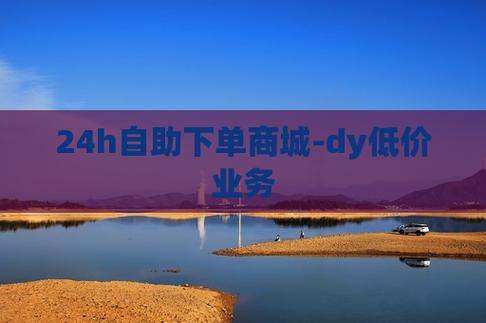 dy业务平台(自助下单专区)