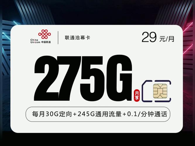 联通高速流量卡详情页