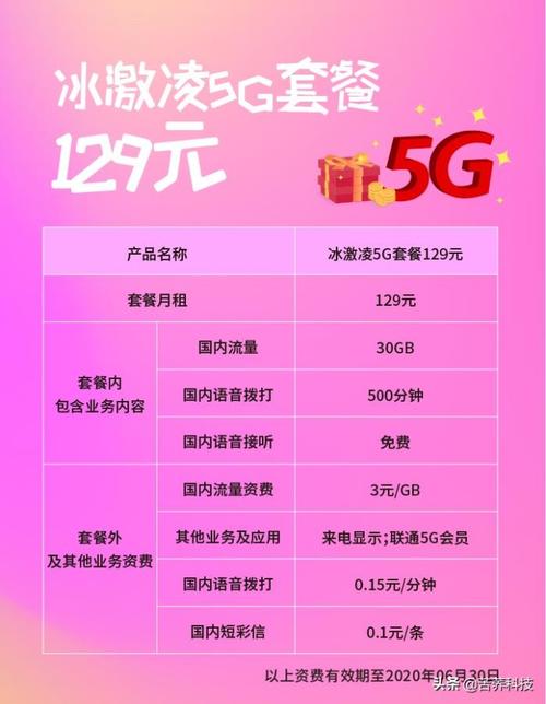 冰激凌卡流量资费