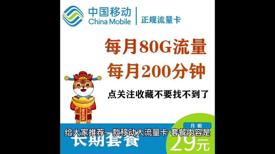 长期流量卡移动