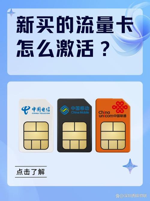 流量卡安装激活