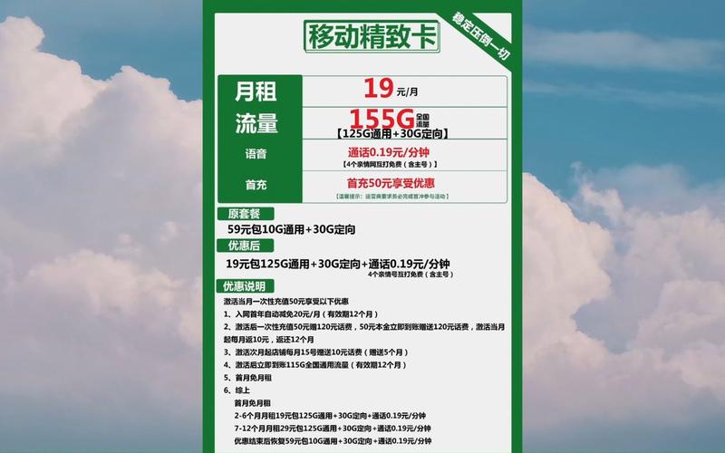 未来5g流量卡价格