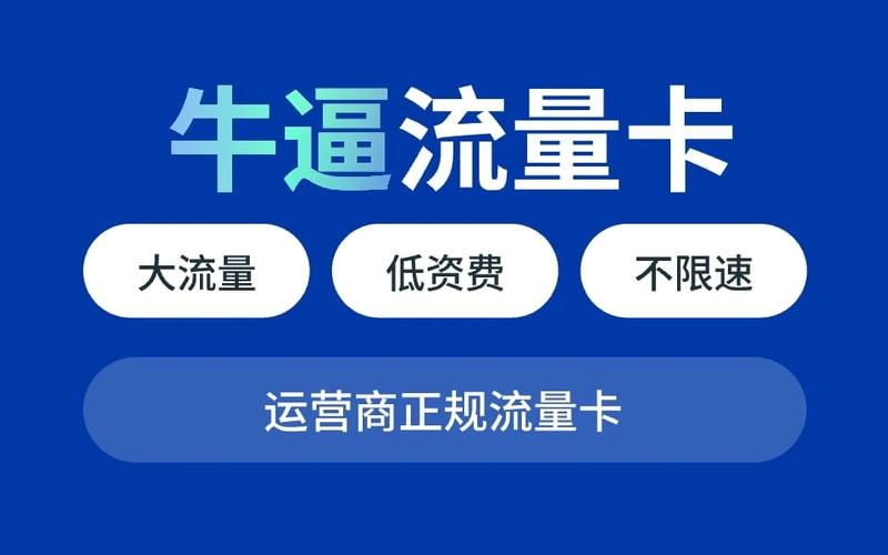 b站广告联通大流量卡