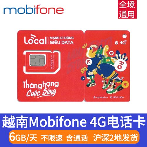 出境流量卡越南