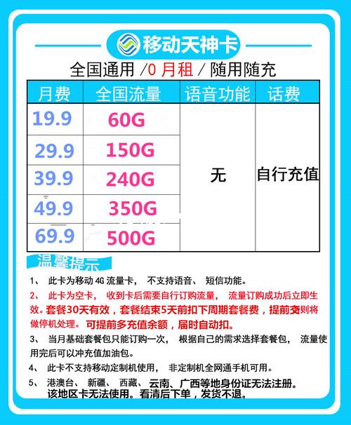 无限流量移动卡好用吗