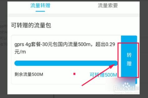 怎么转赠流量给副卡使用