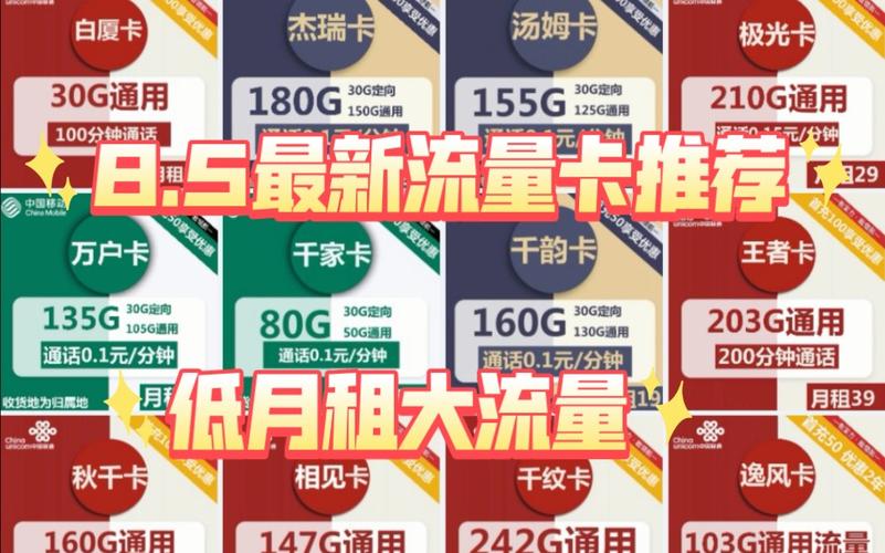 现在哪张流量卡性价比高