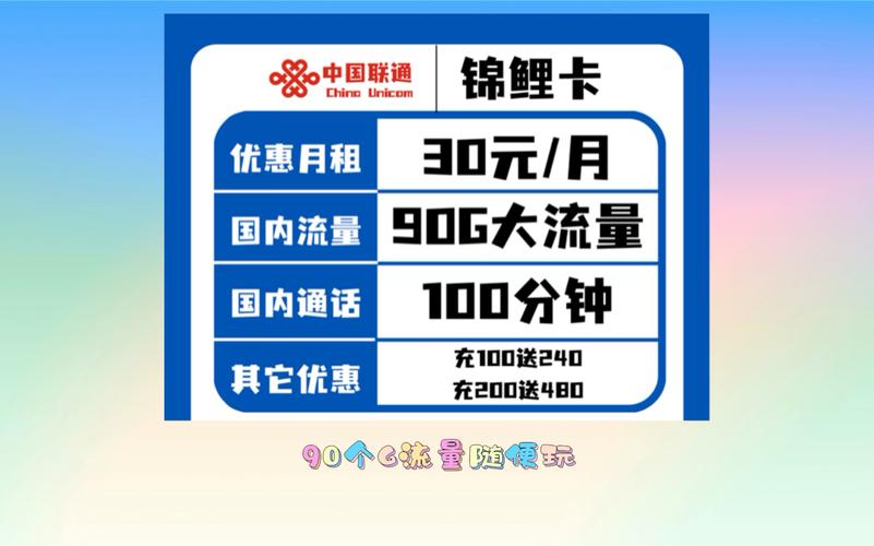 联通无限量流量卡变更