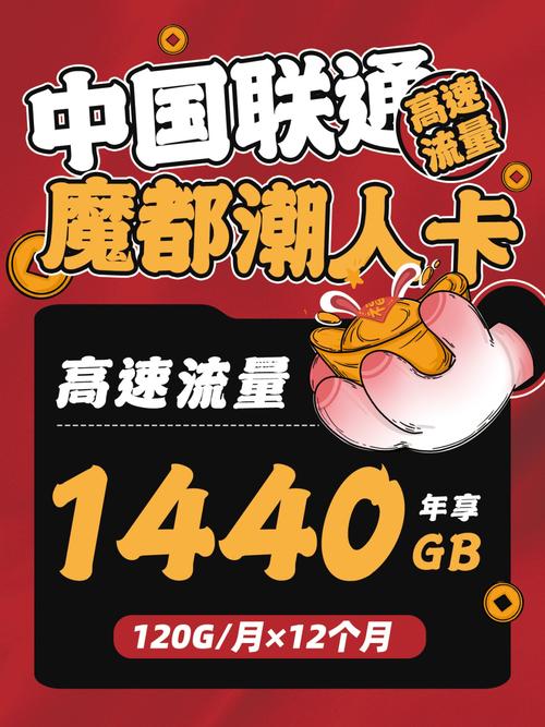 联通龙年流量卡广告