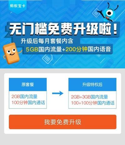 蚂蚁大宝卡如何买流量包
