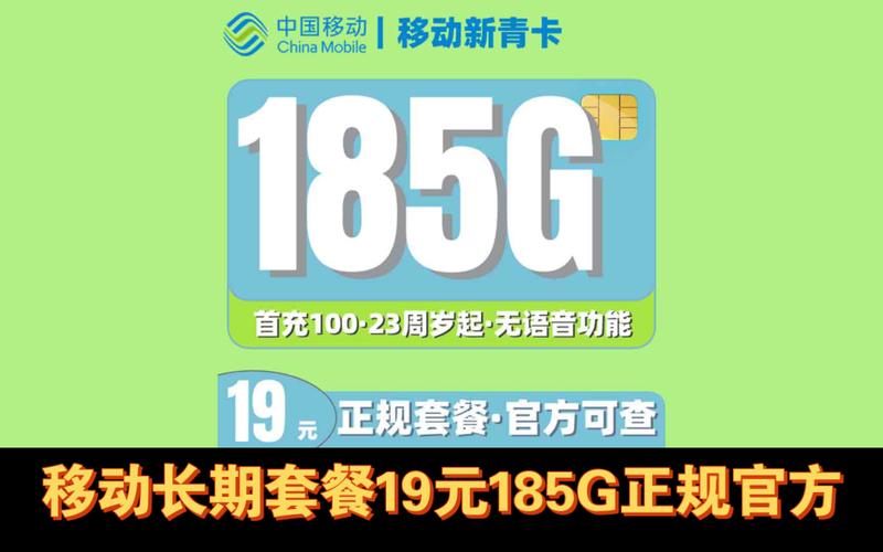 移动长期赠送流量卡