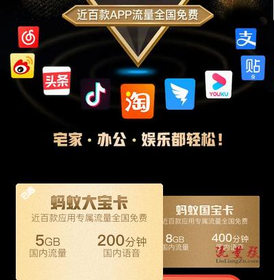 蚂蚁宝卡哪里领取免流量