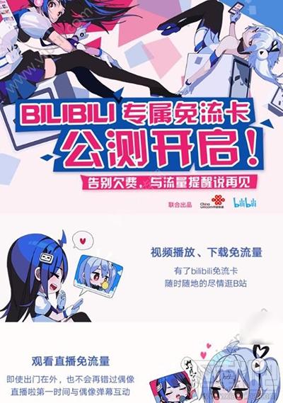 如何在哔哩哔哩上开通免流量观看功能？