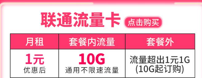 联通如何换套餐送流量卡