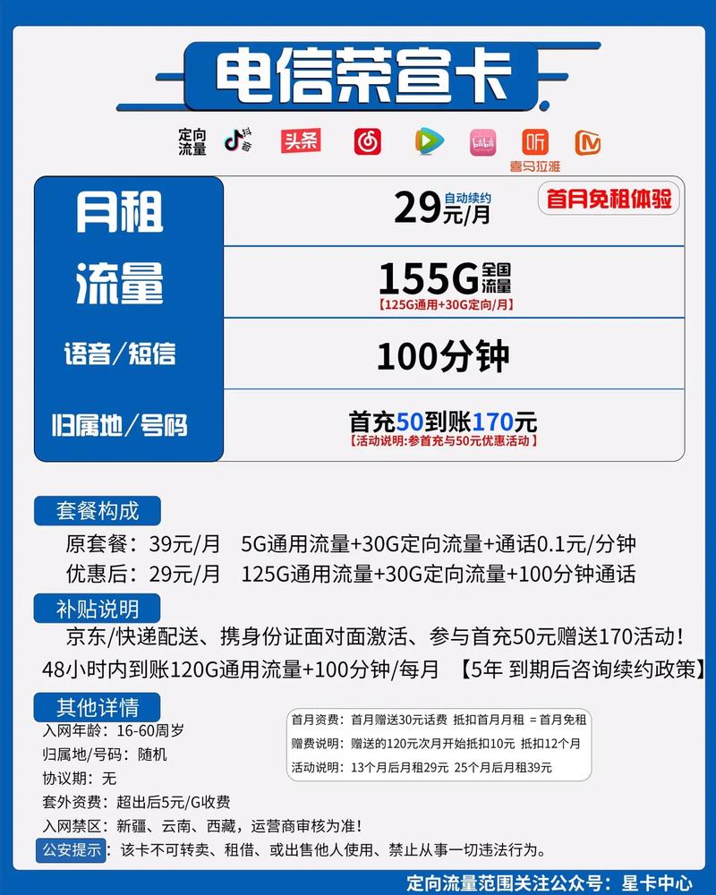 电信抖音怎么申请流量卡