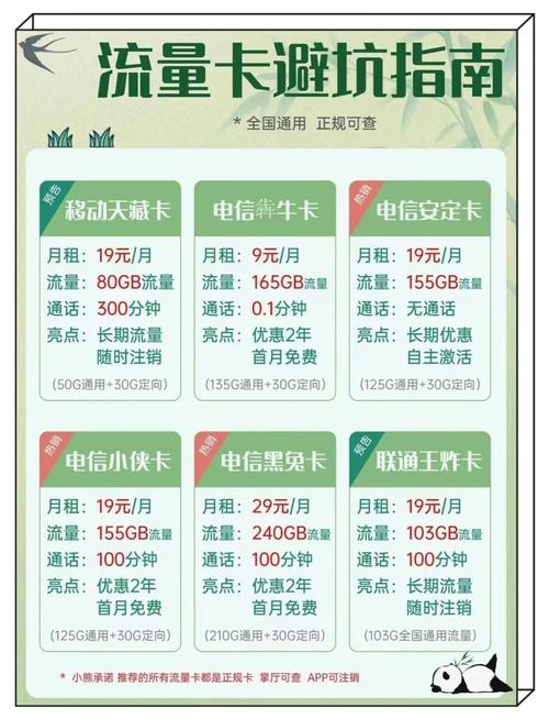 流量卡推荐避坑