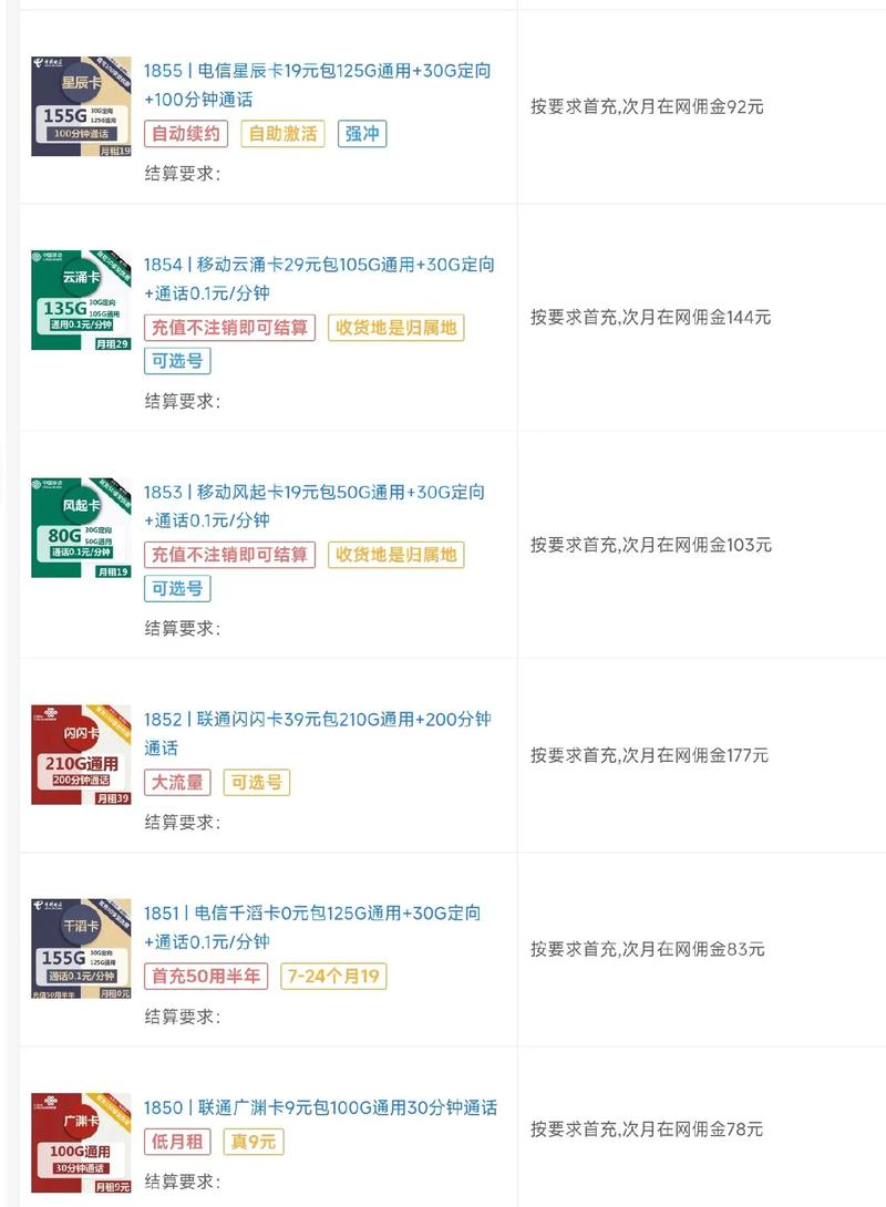 甘肃推广流量卡办理
