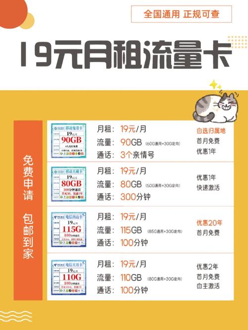 亲情卡月租流量