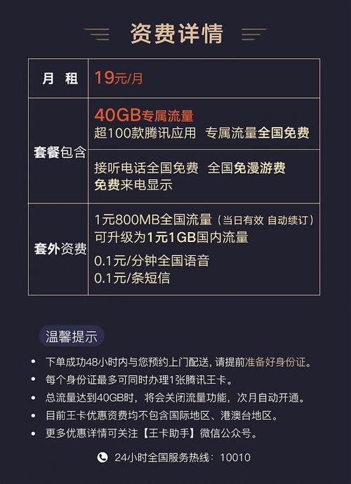 仙桃流量腾讯王卡