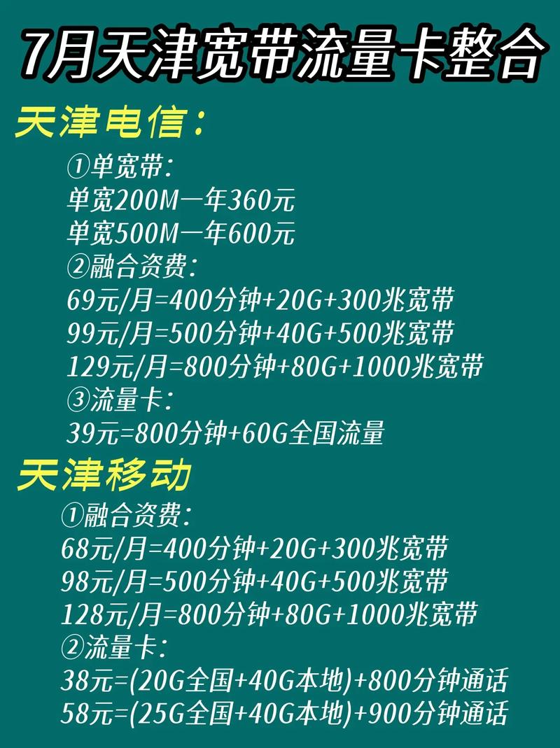 天津专享流量卡，解锁你的本地网络优惠了吗？