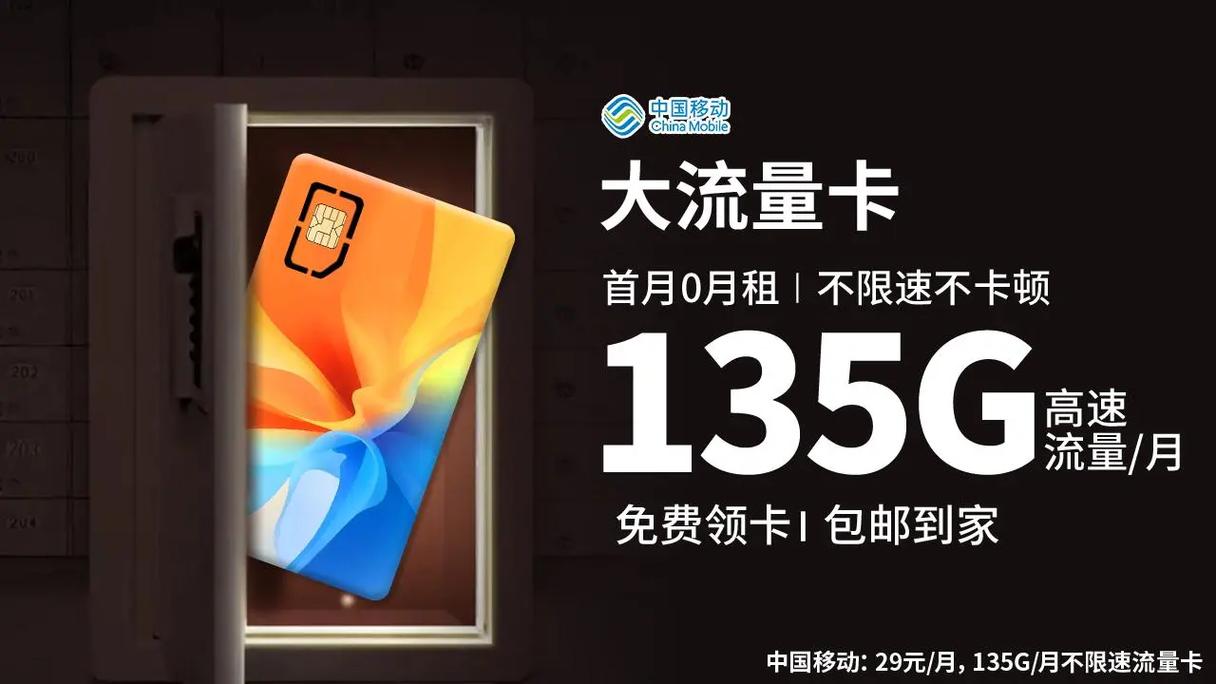 移动大流量花卡