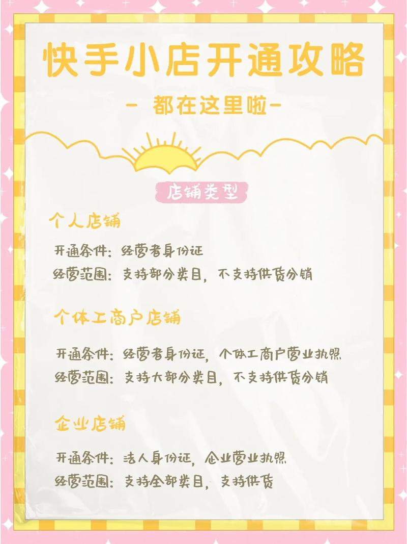 快手小店商品类目怎么填?快手开店需要什么条件?