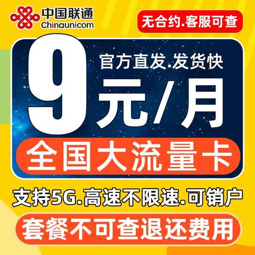 联通大王卡多流量