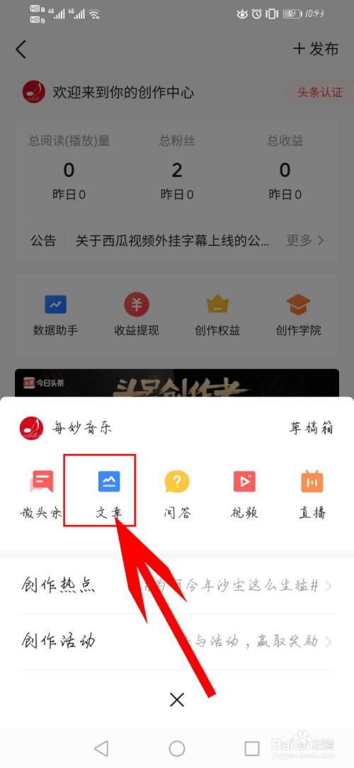 如何在今日头条选择适合的创作领域？有哪些热门领域可供选择？