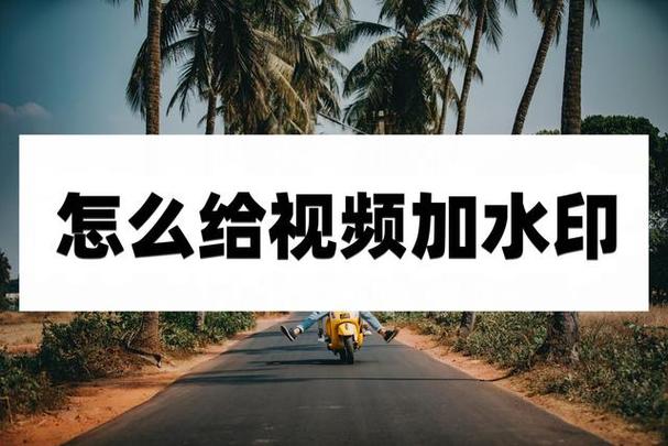 如何在全民小视频中添加水印，以及水印的功能是什么？