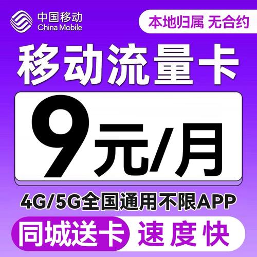移动流量王卡范围