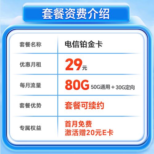 电信无忧卡20流量套餐究竟提供了哪些优势？
