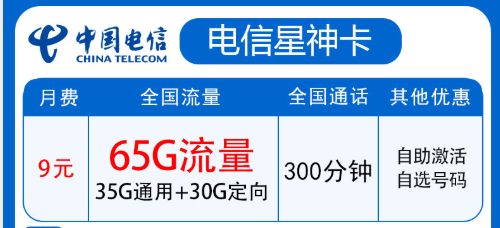 2021纯流量卡年卡