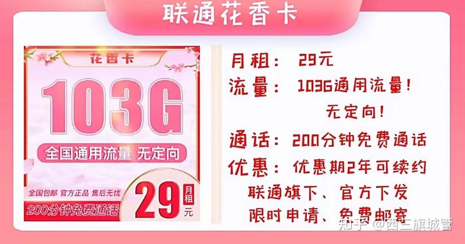 乡村振兴流量卡联通
