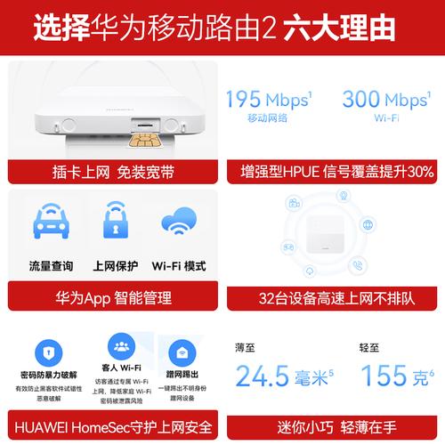 包年流量卡 华为路由