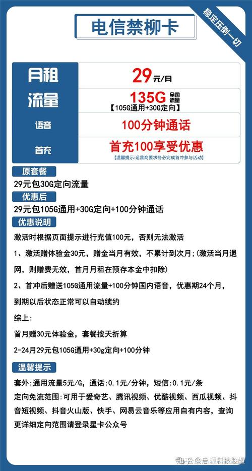 电信卡推荐全国流量