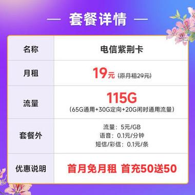 电信月光卡定向流量