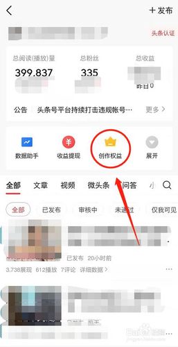 今日头条领域怎样查看?查看步骤是什么?